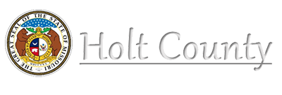 Holt County with Missouri State Seal